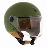 MT Street S helm mat groen MT Street S helm mat groen