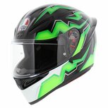 AGV K1 S Kripton zwart groen motorhelm AGV K1 S Kripton zwart groen motorhelm