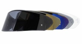 AGV K3 vizieren: keuze uit helder, donker getint, spiegel zilver, blauw en goud AGV K3 vizieren: keuze uit helder, donker getint, spiegel zilver, blauw en goud
