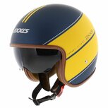 Axxis Hornet SV jethelm Vita mat geel blauw Axxis Hornet SV jethelm Vita mat geel blauw