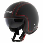 Axxis Hornet SV jethelm Royal mat zwart Axxis Hornet SV jethelm Royal mat zwart