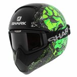 Shark Vancore helm Ashtan mat zwart groen Shark Vancore helm Ashtan mat zwart groen