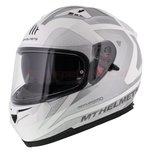 MT Blade Reflexion helm wit grijs MT Blade Reflexion helm wit grijs