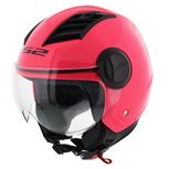 LS2 OF562 Airflow jethelm glans roze LS2 OF562 Airflow jethelm glans roze
