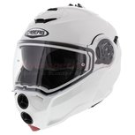 Caberg Droid glans wit systeemhelm Caberg Droid glans wit systeemhelm