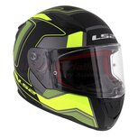 LS2 FF353 Rapid Carrera mat zwart fluor geel LS2 FF353 Rapid Carrera mat zwart fluor geel