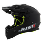 Just1 Crosshelm J38 mat zwart Just1 Crosshelm J38 mat zwart