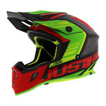 Just1 Crosshelm J38 Blade rood groen zwart Just1 Crosshelm J38 Blade rood groen zwart