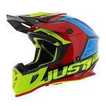 Just1 Crosshelm J38 Blade zwart geel rood blauw Just1 Crosshelm J38 Blade zwart geel rood blauw