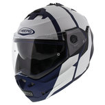 Caberg Duke II Impact mat blauw wit Caberg Duke II Impact mat blauw wit