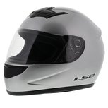 LS2 FF350 Helm Single Mono glans zilver LS2 FF350 Helm Single Mono glans zilver