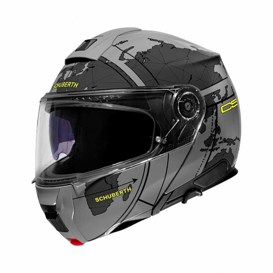 Schuberth C5 Systeemhelm - Globe - zwart grijs